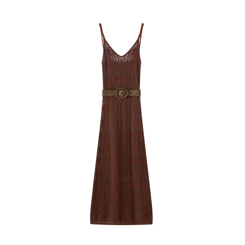 Spaghetti strap maxi dress