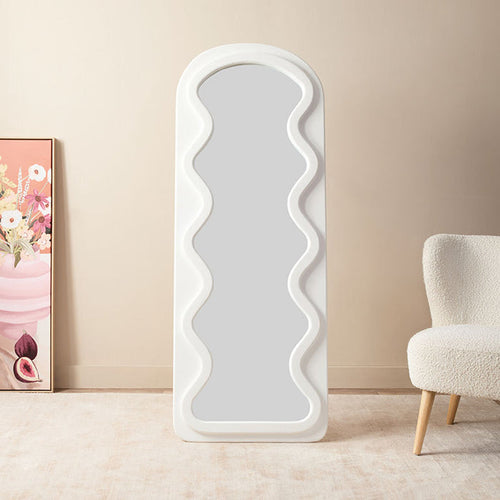Squiggle Solid Wood Mirror