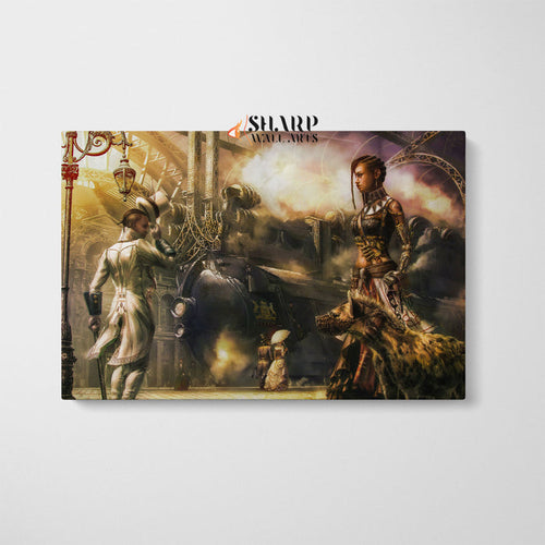 Steampunk The Art Of Victorian Futurism Canvas Wall Art