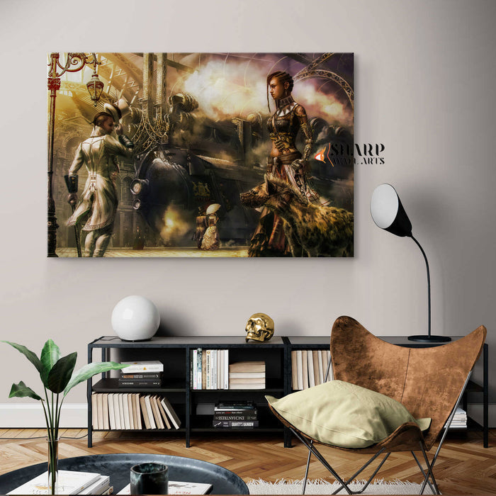 Steampunk The Art Of Victorian Futurism Canvas Wall Art