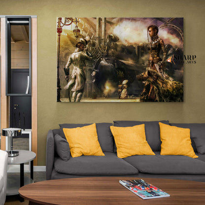 Steampunk The Art Of Victorian Futurism Canvas Wall Art