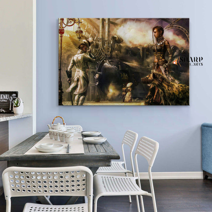 Steampunk The Art Of Victorian Futurism Canvas Wall Art