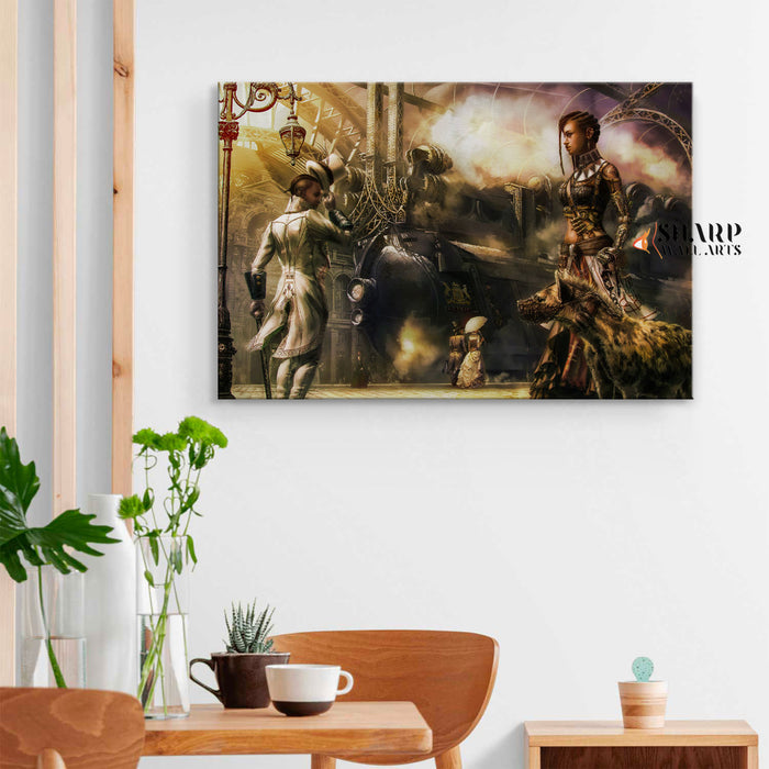 Steampunk The Art Of Victorian Futurism Canvas Wall Art