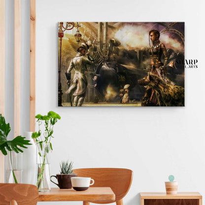 Steampunk The Art Of Victorian Futurism Canvas Wall Art