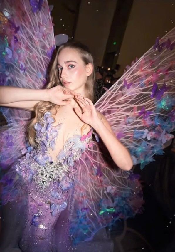 Stunning Purple Ball Gown Exquisite Beaded Sequin Tulle Long Prom Dress