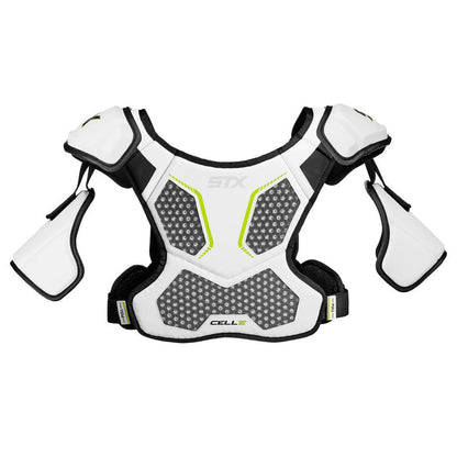 STX Cell VI Lacrosse Shoulder pads back view