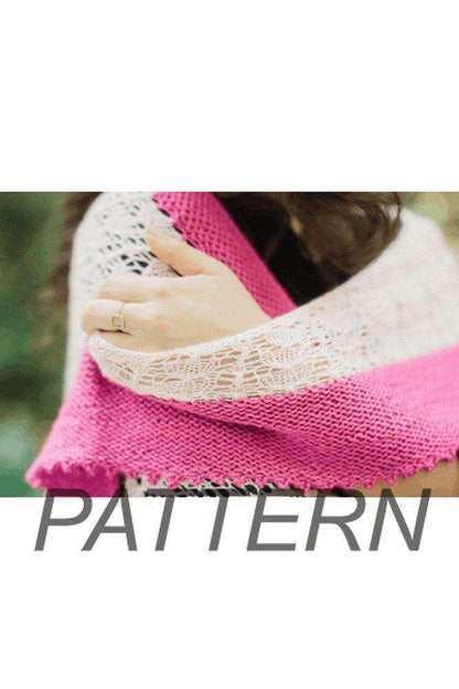 Sweet Georgia Winter Sunrise Shawl PATTERN ONLY-Patterns-SweetGeorgia Yarns-Alpaca Direct