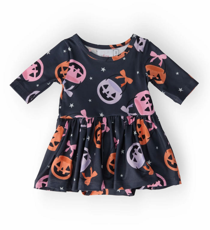 Sweet Tooth 3/4 Sleeve Twirl Bodysuit