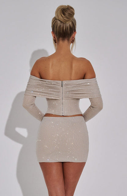 Zaya Top - Nude Tops Babyboo Fashion Premium Exclusive Design