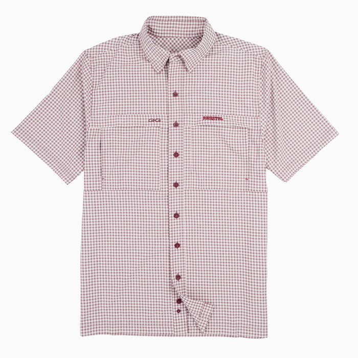 TekCheck Maroon Half Sleeve - RESISTOL Cowboy Hats