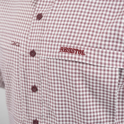 Tech Check Maroon - RESISTOL Cowboy Hats