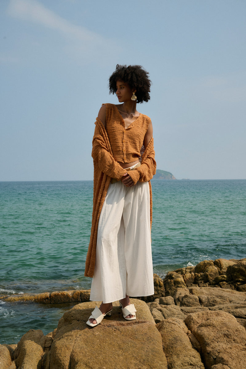 Textured knit set