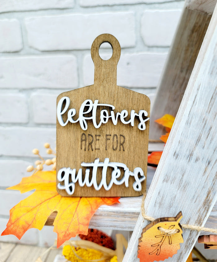 Thanksgiving/ Gobble Tiered Tray Set- wholesale