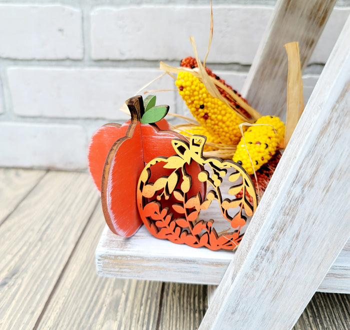 Thanksgiving/ Gobble Tiered Tray Set- wholesale