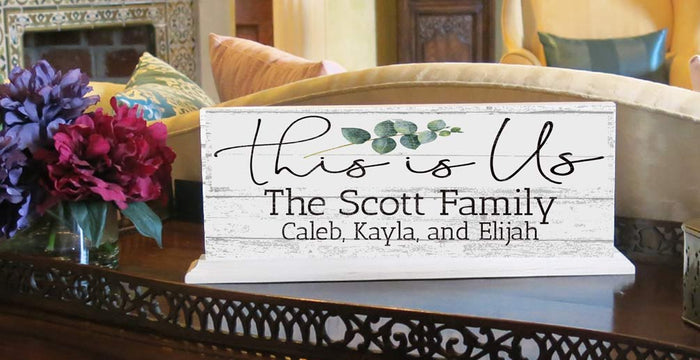 This Is Us Sign Personalized sign