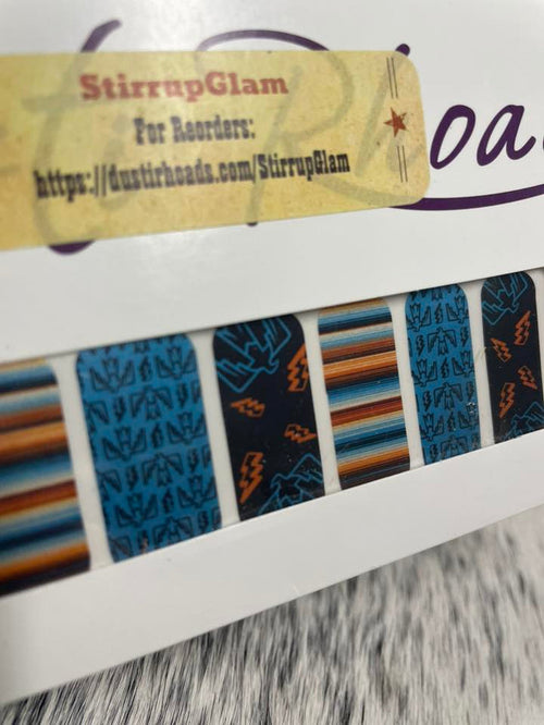 Thunderstruck Western Nail strips