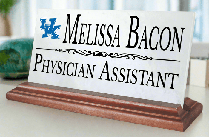 University of Kentucky Desk Nameplate for UK Alumni, or Graduation Gift - Broad Bay Personalized Gifts Shipped Fast
