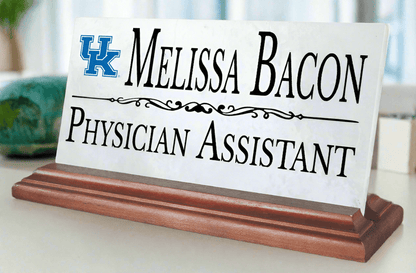 University of Kentucky Desk Nameplate for UK Alumni, or Graduation Gift - Broad Bay Personalized Gifts Shipped Fast