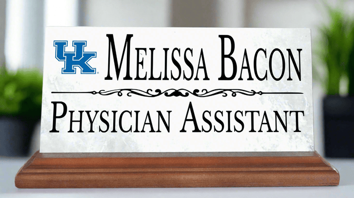 University of Kentucky Desk Nameplate for UK Alumni, or Graduation Gift - Broad Bay Personalized Gifts Shipped Fast