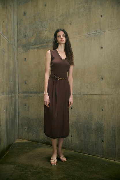 V neck tank & skirt
