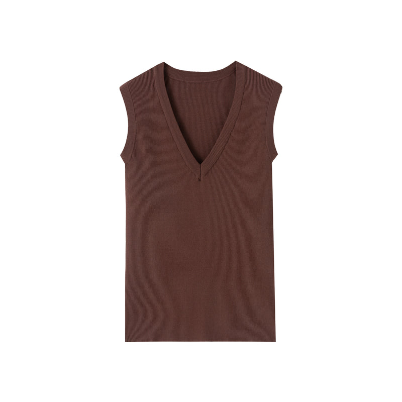 V neck tank & skirt