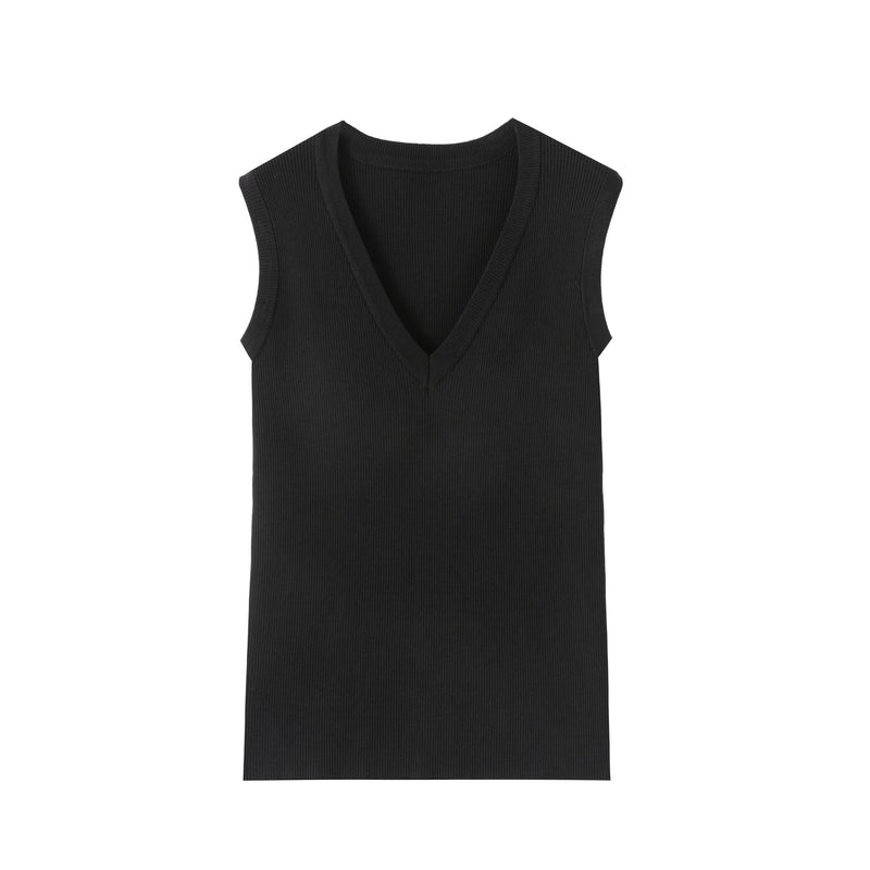 V neck tank & skirt