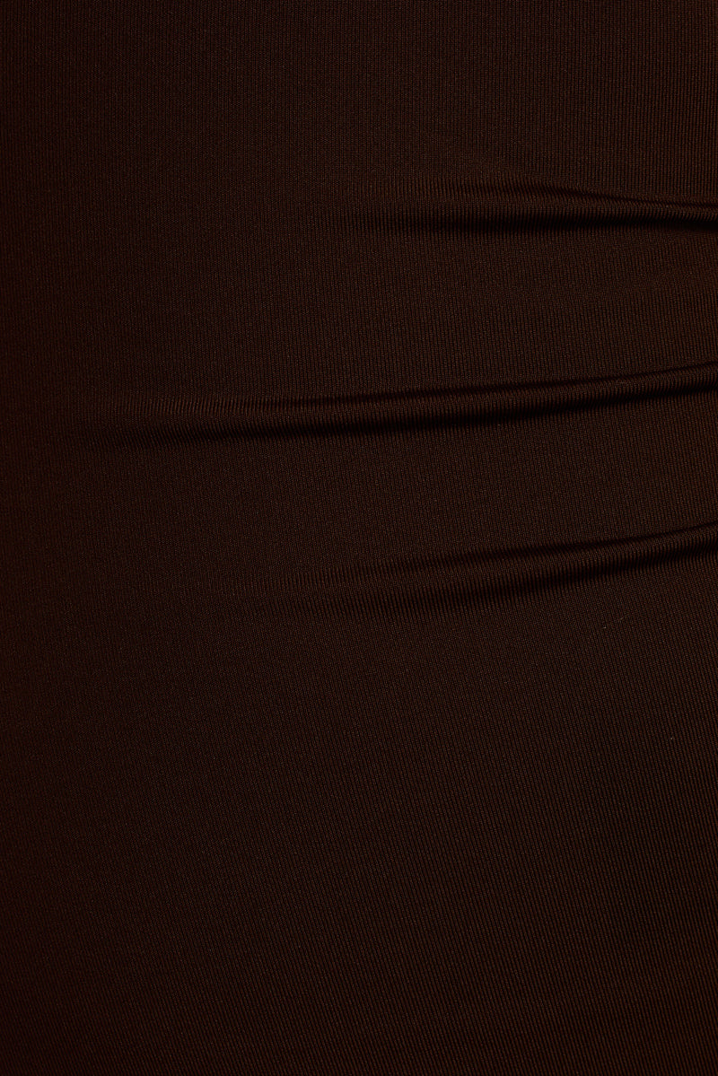 Valencia Brown Maxi Dress