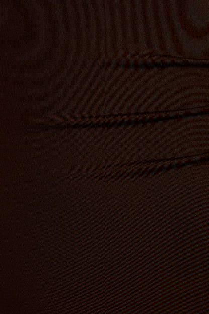 Valencia Brown Maxi Dress