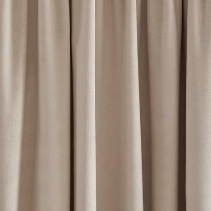 Velour Thermal Blackout Pencil Pleat - Taupe - DUSK