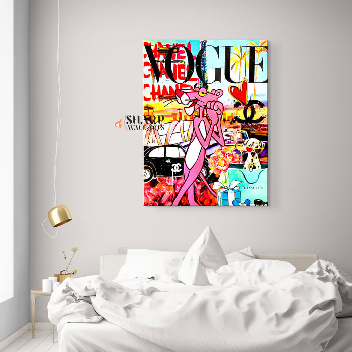 Vogue Is My Love Canvas Wall Art