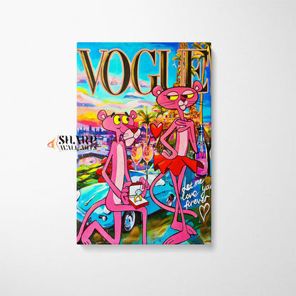Vogue Love You Forever Canvas Wall Art