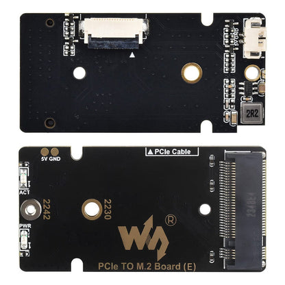 Waveshare M.2 Adapter with Active Cooler for Raspberry Pi 5 by Waveshare - The Pi Hut
