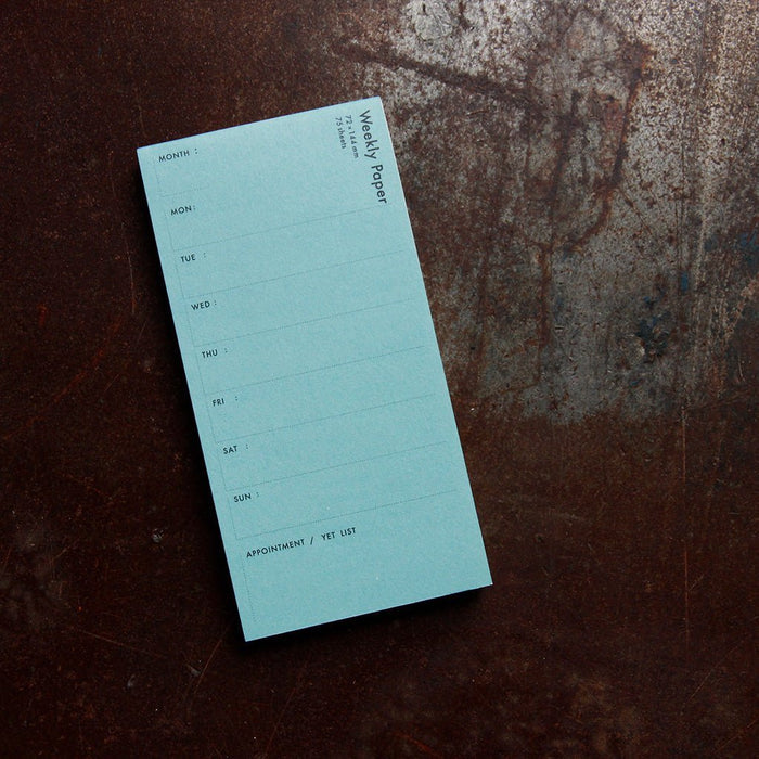 Weekly Pad Boston General Store