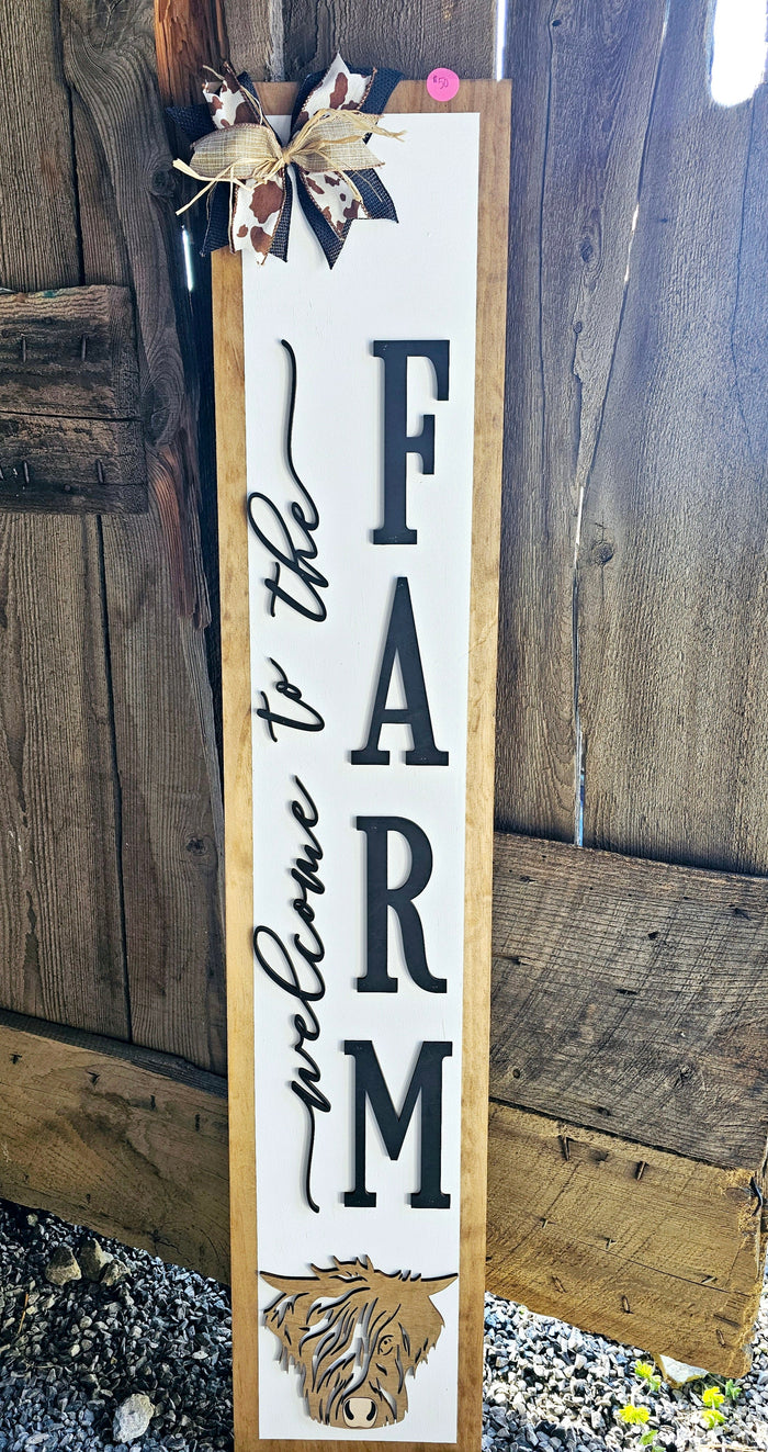 Welcome to the Farm Porch Leaner- wholesale
