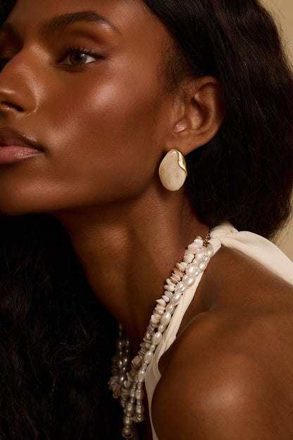 White Sands Stone Earrings