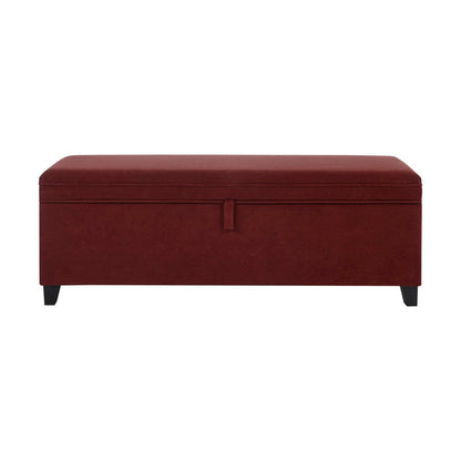 Windermere Storage Ottoman - Rust - DUSK