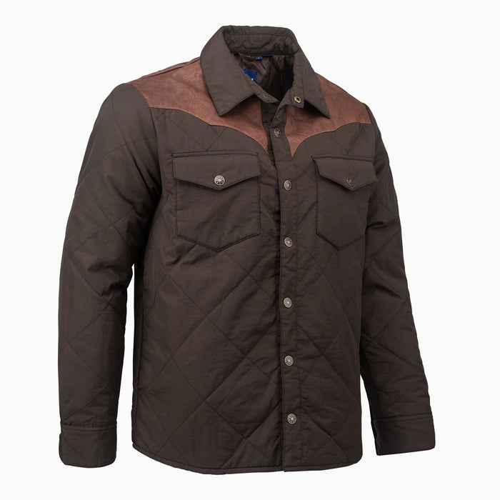 Work Shirt Jacket - Carob - RESISTOL Cowboy Hats