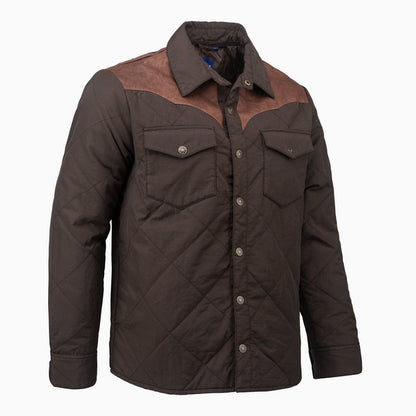 Work Shirt Jacket - Carob - RESISTOL Cowboy Hats
