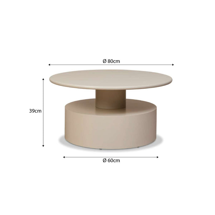 Zayne Coffee Table - Beige
