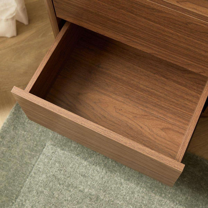 Ziggy Bedside Table - Walnut