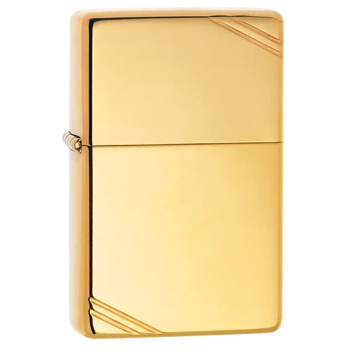 Zippo Lighter High Polish Brass